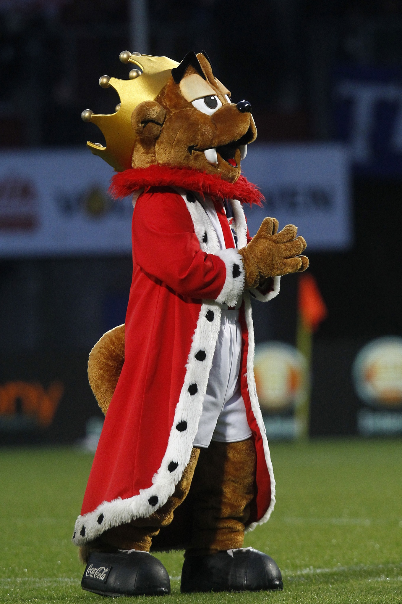 The strange and sometimes terrifying world of football mascots – in