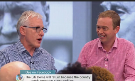 Norman Lamb (left) and Tim Farron