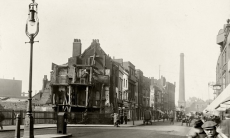 Looking North on Norton Folgate towards Shoreditch High Street.