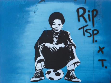 street art tribute to former grange hill actor terry sue-patt
