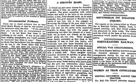 The Manchester Guardian, 2 July 1915.