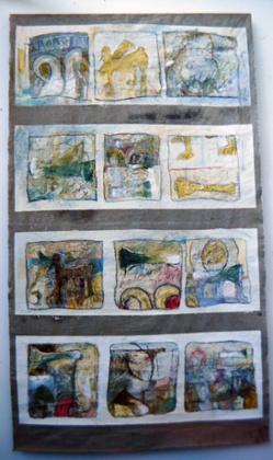 Drawings form Tacita Dean's Falmouth degree show, 1988