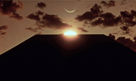 Big ideas … the monolith in Stanley Kubrick's film of 2001: A Space Odyssey. Photograph: c.MGM/Evere