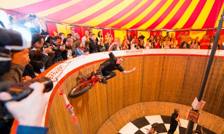 Messhams Wall of Death