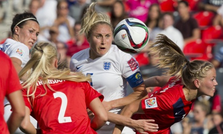 Steph Houghton scores.