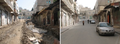 Using traditional materials and methods, the HRC has transformed parts of the Old City.