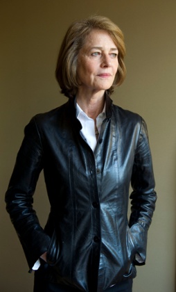 Charlotte Rampling, who narrates the play.