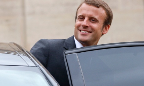 Emmanuel Macron, the French economy minister