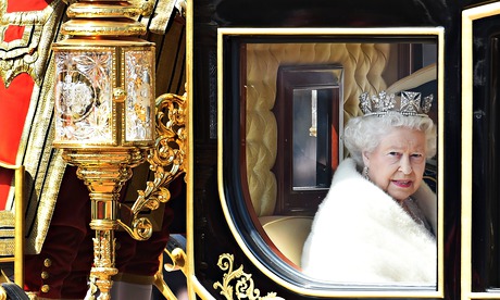 The Queen leaves Buckingham Palace