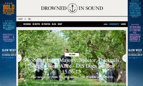 Drowned In Sound: 'We could even go guns blazing with clickbait to try to triple our audience'