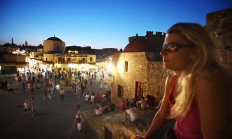The old town of Rhodes.