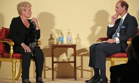 Judi Dench and Prince Edward
