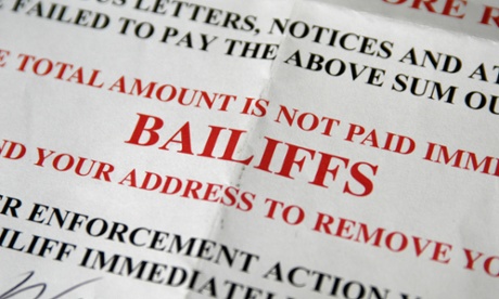 bailiffs notice