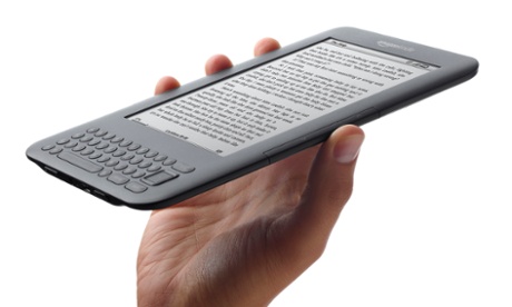 the Amazon Kindle ebook reader .