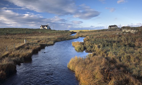 Cottage in the Outer Hebrides, Scotland