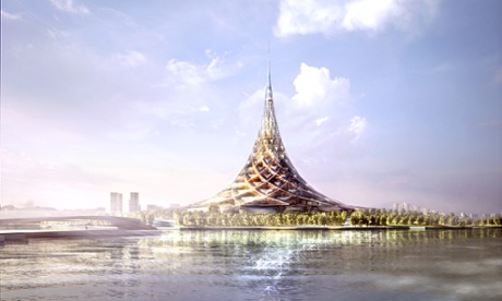Lord Foster’s plans for Crystal Island on the outskirts of Moscow were scrapped. 