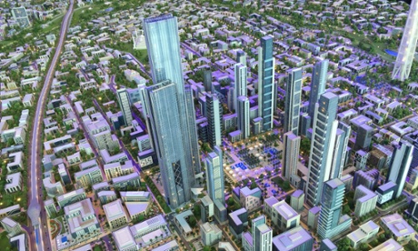 Housing minister Mostafa Madbouly unveiled the   £30bn project to investors over the weekend.