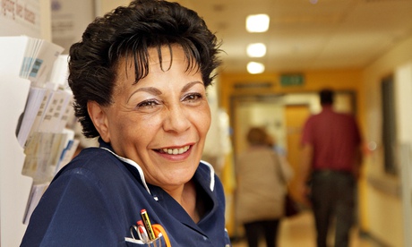 Caring in all senses of the word ... senior sister Jayne in Superhospital. Photograph: From The Gard