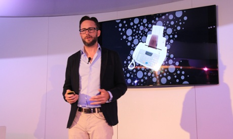 Caspar Shlickum of Axis on stage