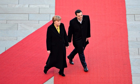 Angela Merkel, Alexis Tsipras