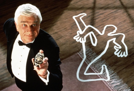 Leslie Nielsen in 'Naked Gun 2 1/2: The Smell Of Fear' (1991).