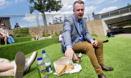 Reporter Shane Hickey with his Boots meal deal