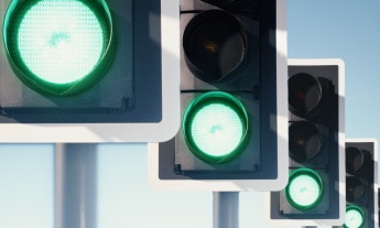 Green has been used for traffic lights since 1868, when gas-powered lights were erected in front of the Houses of Parliament in London.