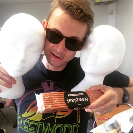 So @timjonze has arrived #guardianglasto