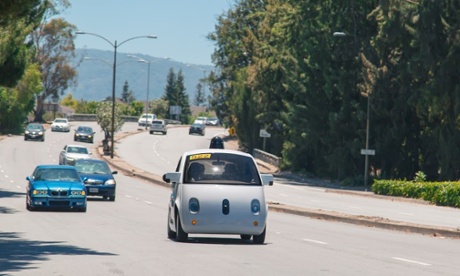 A Google self-driving 