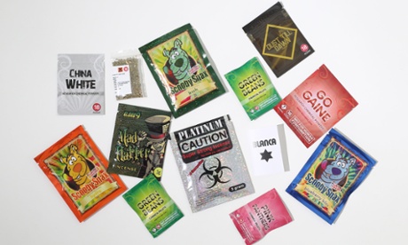 A selection of legal highs.