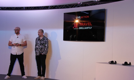 Framestore’s David Mellor and R/GA’s Jay Zasa on stage