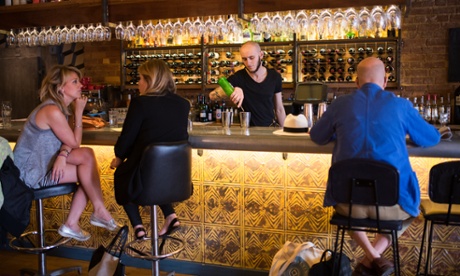 Rotorino bar and restaurant in Dalston, east London 