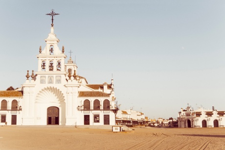 El Rocio, view to Ermita del Rocio
