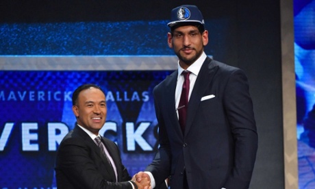 Satnam Singh is drafted by Dallas.