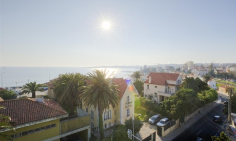 The view from Blue Boutique Hostel