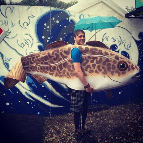 #guardianglasto Half man, half fish. Photo by Andy Hall