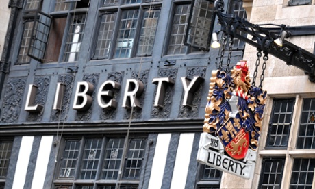 Liberty shop front.