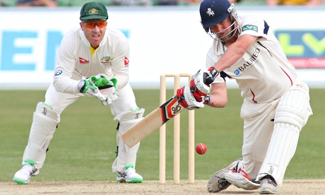 Kent's Rob Key against Australia