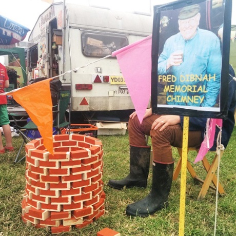 Fred Dibnah Memorial Chimney at Bramble FM #guardianglasto