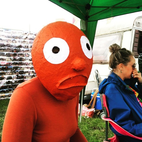 Utterly terrifying human Morph at Bramble FM #guardianglasto #nightmares