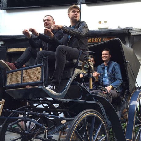 To Glastonbury! Don't spare the horses. We play The Other Stage today at 1.45pm x