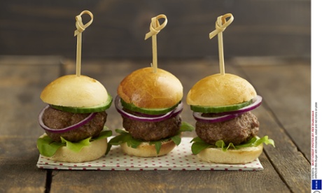 Burgers … invented by Kanye.