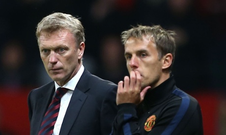 Phil Neville has worked previously as a coach under David Moyes at Manchester United.