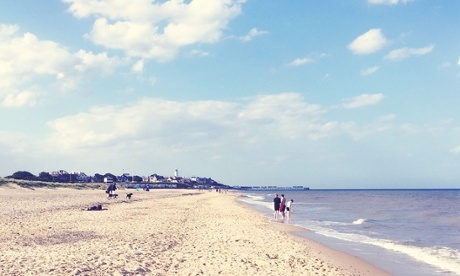 Sun, sea, sand and ice-cream in Southwold (not Glastonbury).