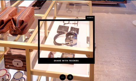 Ted Baker virtual store