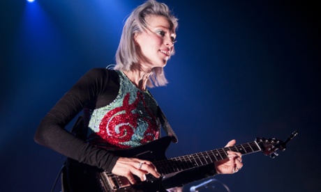 Annie Clark - aka St Vincent - at the Roundhouse in London in October 2014.