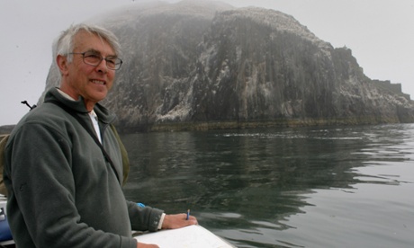 John Busby at the Bass Rock in 2005.