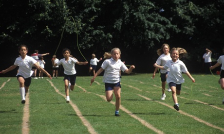 School sports day race