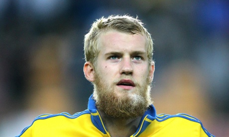 Sweden's Filip Helander has impressed on the field and in the facial hair stakes