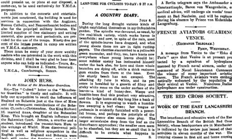 The Manchester Guardian, 8 July 1915.